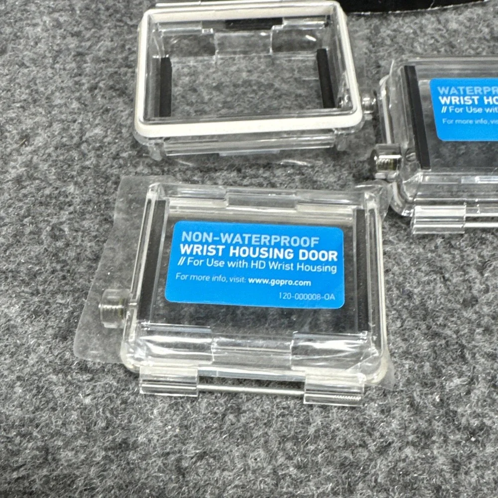 Go Pro LCD Screen‎ Waterproof Wrist Housing Doors Display Viewer BacPac Open Box